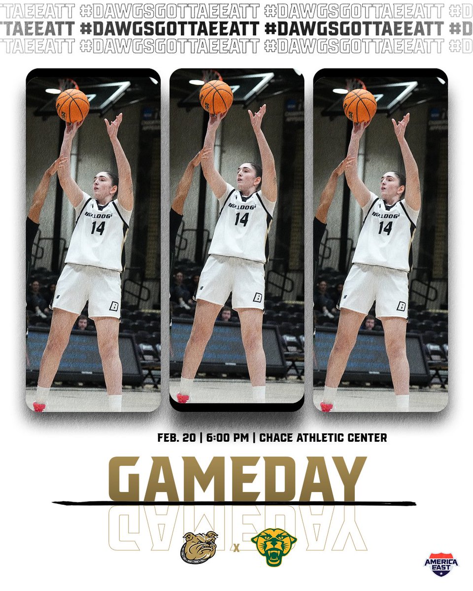 Bryantwbball's tweet photo. IT'S GAMEDAY

🆚 Vermont
⌚ 6 PM
📍 Chace Athletic Center (Smithfield, R.I.)
🎥 https://t.co/3jxgD6jnVi
📉 https://t.co/AYrUOmO2f1
Preview: https://t.co/ufu5TxvP72 https://t.co/ND8P8xbhAt
