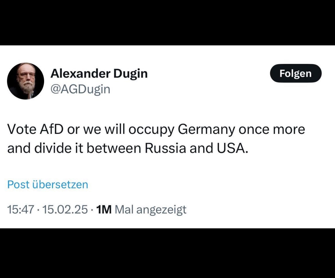 Auch die Freunde der AfD jetzt „all in“.