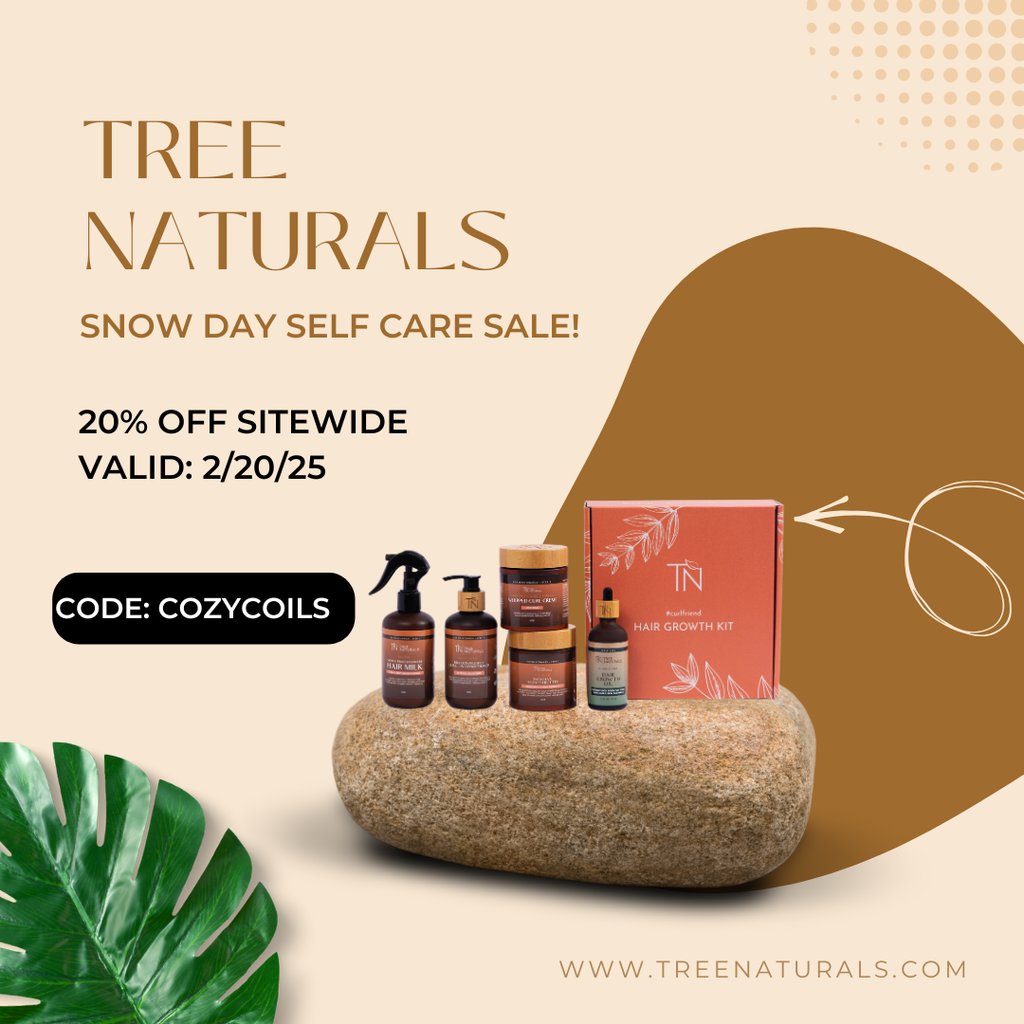 🚨 LAST CALL! 🚨 Our Snow Day Self-Care Sale is melting away! ❄️ Today is your FINAL chance to grab 20% off sitewide before it’s gone! 

Use code COZYCOILS at checkout &amp; keep your curls happy all winter long! 

🔗 Tap the link in bio to shop before midnight!