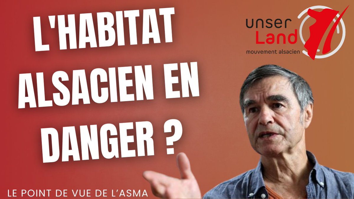 UnserLand's tweet image. Logement en Alsace : Jean-Marc Biry (ASMA) tire la sonnette d’alarme !

Jean-Marc Biry, président de l’ASMA, alerte sur la situation du logement en Alsace. Entre tensions sur le foncier, pression touristique et contraintes réglementaires, comment garantir un habitat accessible