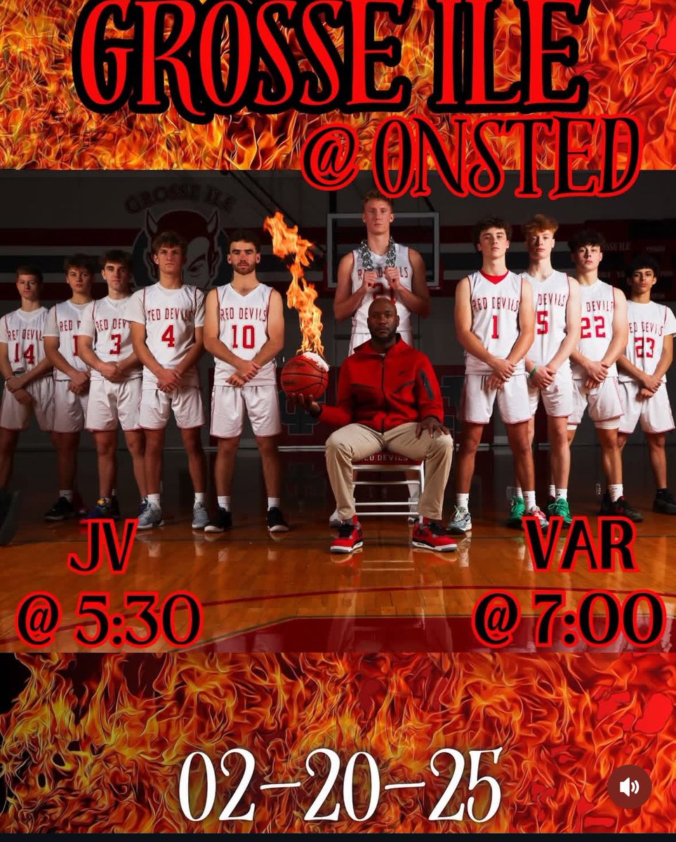 Action_JACK_'s tweet image. Game 22! Final regular season game! Today will continue our #ChallengeWeek vs a Top 5 D2 MPR team Onsted! 🧱 by 🧱