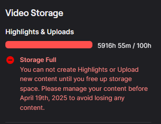 spikevegeta's tweet photo. Alright, Twitch is nuking vods, I probably don't have THAT much to go thr- https://t.co/pPcbPUBhH4