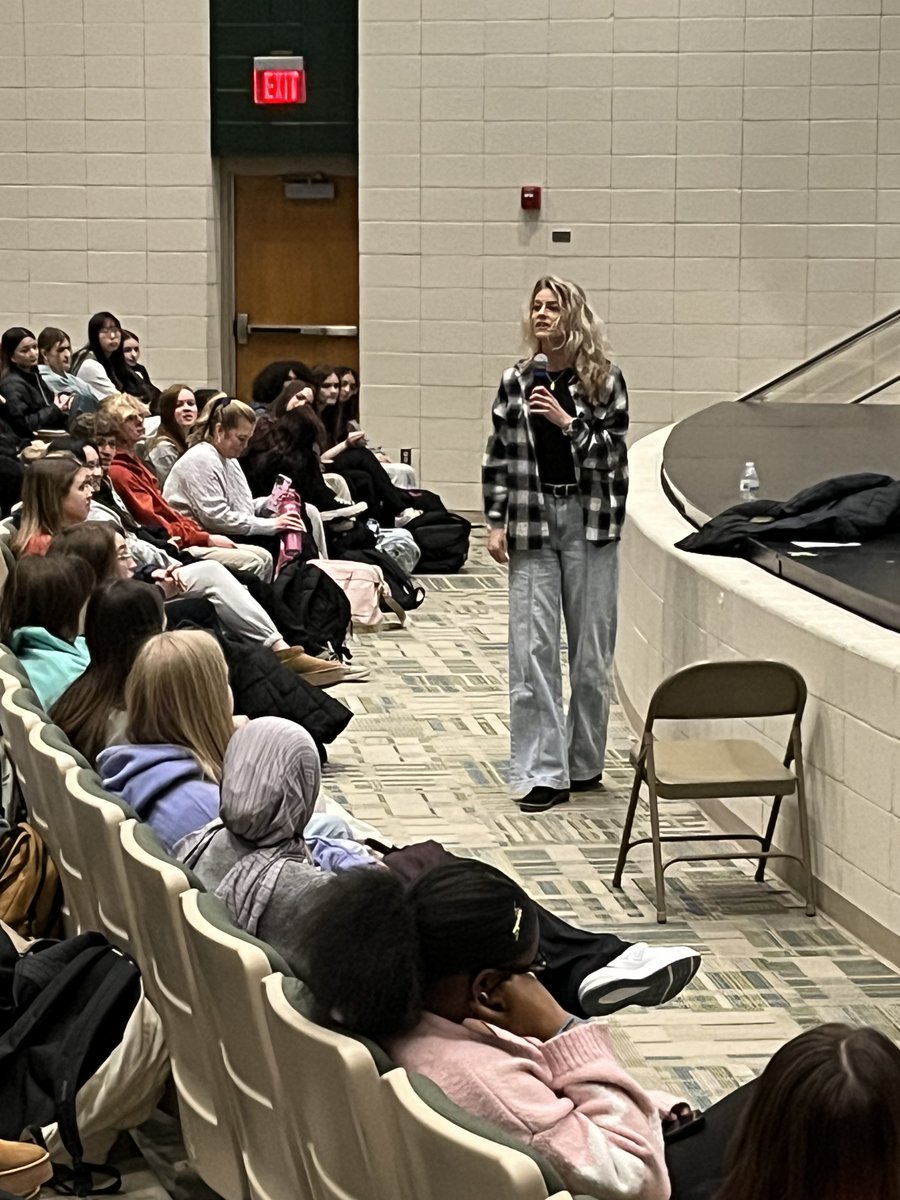 Strongsville High (@hs_strongsville) on Twitter photo Thanks to Gabriella Kreuz, John Carroll grad and local celebrity for coming to SHS for a Love doesn't Shove assembly. The program provides student understanding of how to have healthy relationships. #ModelMustang Thanks to Gabriella Kreuz, John Carroll grad and local celebrity for coming to SHS for a Love doesn't Shove assembly. The program provides student understanding of how to have healthy relationships. #ModelMustang