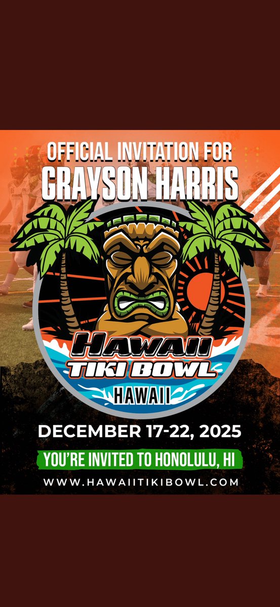 Grayson Harris (@graysonharris74) on Twitter photo Thank you <a href="/FillippSAU/">Vince Fillipp</a> for the invite to the <a href="/HawaiiTikiBowl/">Hawaii Tiki Bowl</a> !!! Thank you <a href="/FillippSAU/">Vince Fillipp</a> for the invite to the <a href="/HawaiiTikiBowl/">Hawaii Tiki Bowl</a> !!!