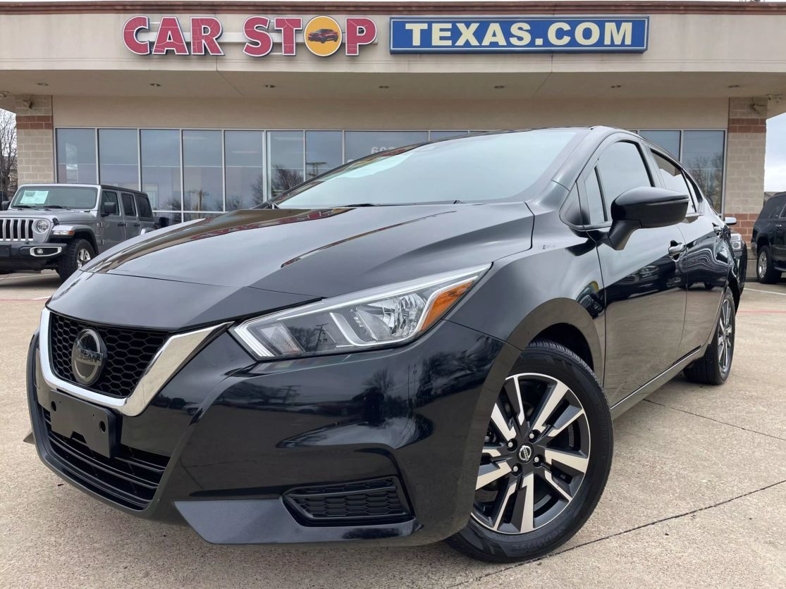 CarStopTX's tweet photo. NEW! Arrival: Sporty, Spunky &amp; Safe! Say Hello to Stan, a 40 MPG 2021 #Nissan #Versa SV Sedan with Apple CarPlay &amp; Android Auto; Backup Cam; Bluetooth &amp; a Clean CARFAX for Just $12,998! - https://t.co/JQjaU4ZhqO

#nissanversa #cutecar #funcar #arlingtontx https://t.co/jSXBZFLhuT