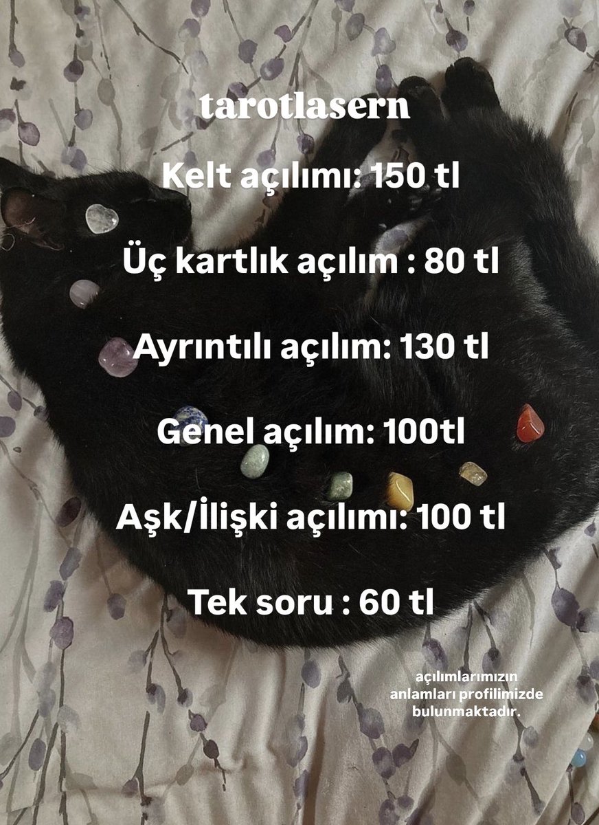 tarotlasern's tweet photo. bugünden itibaren yeni fiyat listemiz randevu oluşturmak için DM🙏🏻🤍#tarot https://t.co/0LjFNBn8LM