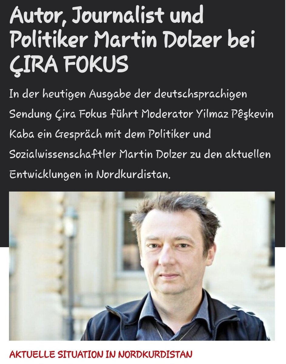 anfdeutsch.com/aktuelles/auto…

_Die Sendung am *20. Februar beginnt um 20 Uhr* und kann auch über den Livestream verfolgt werden ( linktr.ee/ciratv )_

*_Alternativ:_* myflixtv.com  -  ku.karwan.tv/cira-tv.html

<a href="/CiraReport/">ÇiraReport</a>
<a href="/tv_cira/">Çira TV</a>