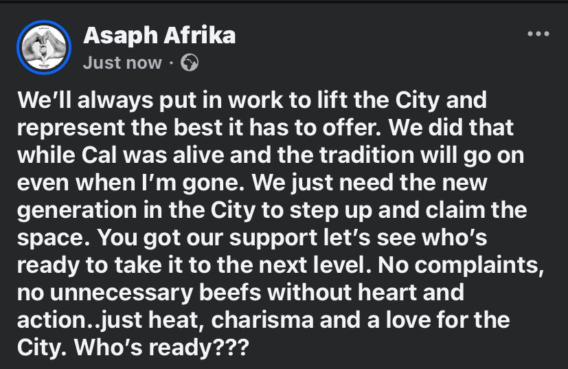 A S A P H 🌍 (@asaphafrika) on Twitter photo 