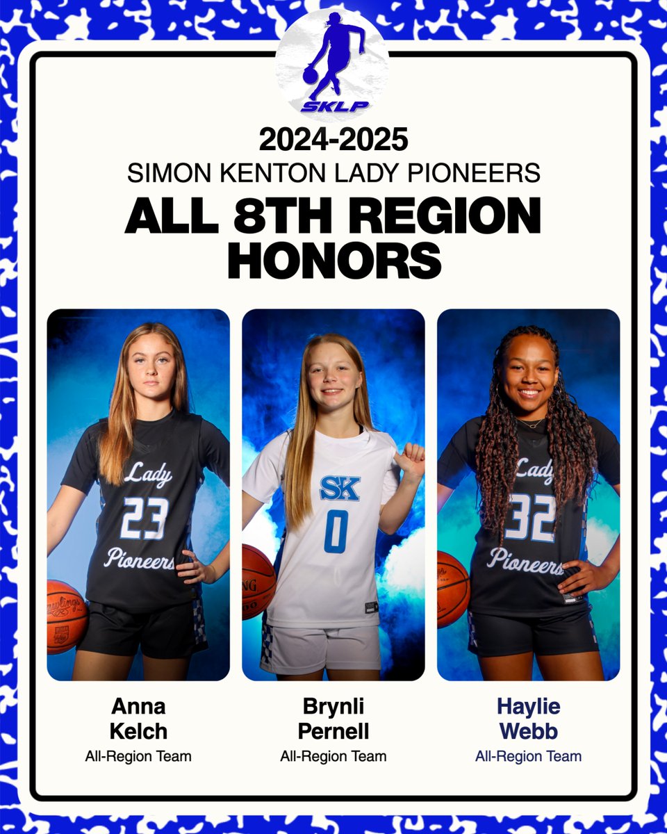 Congratulations to Anna, Brynli and Haylie on being selected to the All 8th Region Team!  
#PIONEERNATION