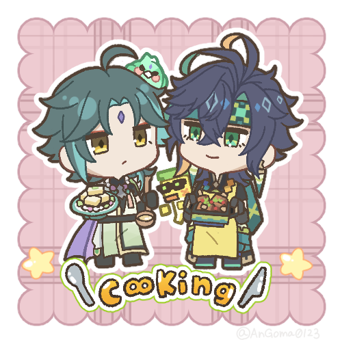 AnGoma0123's tweet photo. 推しのオリジナル料理無限にほしい https://t.co/ih0F4wh3XE