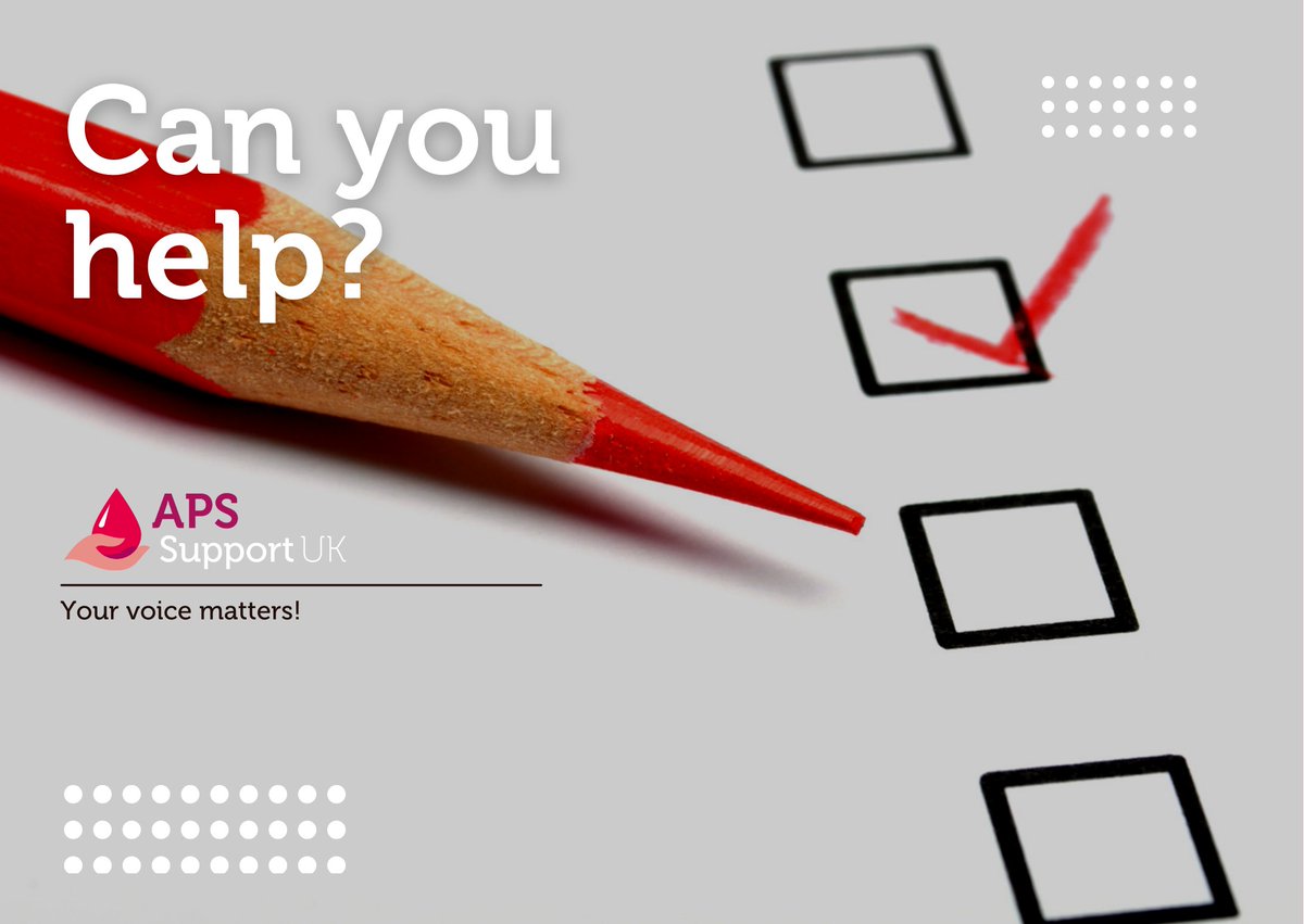 APSsupportUK's tweet photo. 📢 Patients & clinicians—your voice matters!
Cambridge researchers need more diverse insights on APS, autoimmune diseases & hormonal health.
🔗 Patients: https://t.co/c3EzAelIID
🔗 Clinicians: https://t.co/WBlOfhxyIS
🎉 £200 prize draw (x2 per survey!)
#APSResearch #Autoimmune https://t.co/K89FKZFmSY