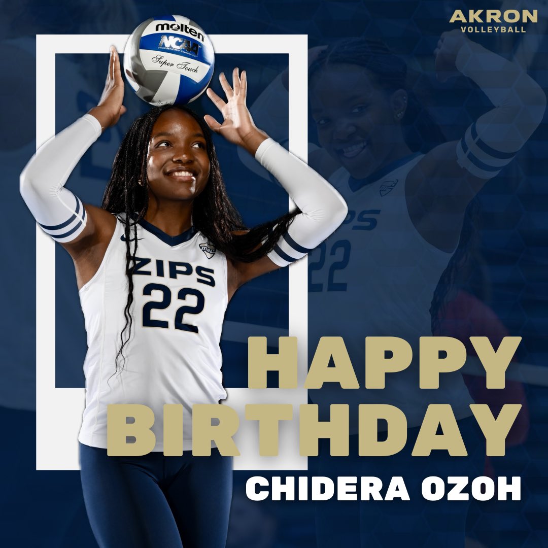 HAPPY BIRTHDAY! 🎉🎈 Wishing middle blocker Chidera Ozoh, a very happy 20th birthday. We hope you have the best day Chi! #gozips