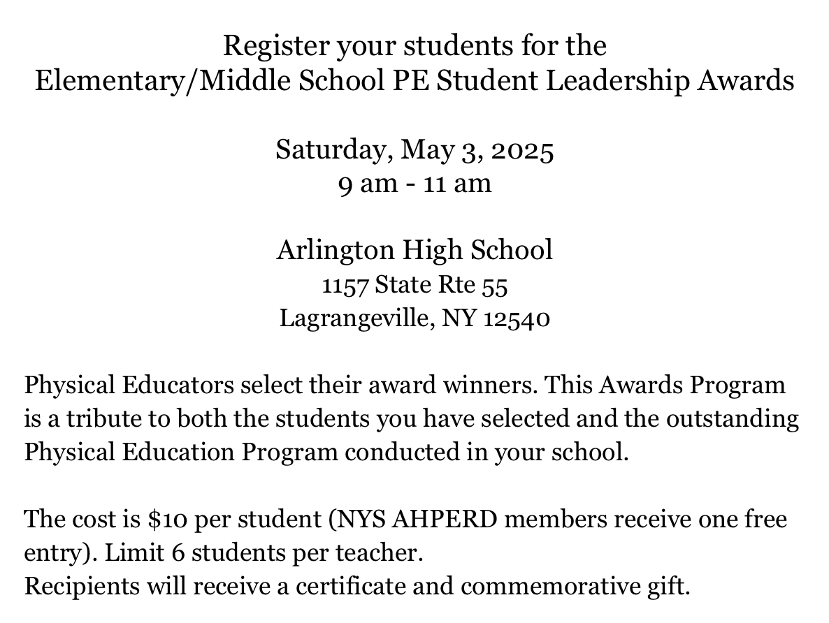 Southeastern Zone (@seznysahperd) on Twitter photo Click link to register students for the annual <a href="/SEZnysahperd/">Southeastern Zone</a> Leadership Awards drive.google.com/file/d/1XjmEzq⦠<a href="/Drago_930/">Christine Drago</a> <a href="/donntobin/">Donn Tobin</a> <a href="/mrobPE/">Margaret Robelee (she/her)</a> <a href="/PErocks25/">Kevin Yarnell</a> <a href="/lisherm/">Lisa Sherman</a> <a href="/CkeenanHockey53/">Christopher Keenan</a> <a href="/Meeshy_Lammers/">Coach Lammers</a> <a href="/BillyQuickHPE/">Billy Quick</a> <a href="/RyanKolmanPE/">Ryan Kolman</a> <a href="/tomphysed/">Tom Micucci</a> <a href="/CiancioSteve/">Steve Ciancio</a> <a href="/Lauriep717/">Laurie Petersen-Shaw</a> <a href="/cjlala/">Laura Owen</a> <a href="/NYSAHPERD/">NYS AHPERD</a> #SEZproud Click link to register students for the annual <a href="/SEZnysahperd/">Southeastern Zone</a> Leadership Awards drive.google.com/file/d/1XjmEzq⦠<a href="/Drago_930/">Christine Drago</a> <a href="/donntobin/">Donn Tobin</a> <a href="/mrobPE/">Margaret Robelee (she/her)</a> <a href="/PErocks25/">Kevin Yarnell</a> <a href="/lisherm/">Lisa Sherman</a> <a href="/CkeenanHockey53/">Christopher Keenan</a> <a href="/Meeshy_Lammers/">Coach Lammers</a> <a href="/BillyQuickHPE/">Billy Quick</a> <a href="/RyanKolmanPE/">Ryan Kolman</a> <a href="/tomphysed/">Tom Micucci</a> <a href="/CiancioSteve/">Steve Ciancio</a> <a href="/Lauriep717/">Laurie Petersen-Shaw</a> <a href="/cjlala/">Laura Owen</a> <a href="/NYSAHPERD/">NYS AHPERD</a> #SEZproud
