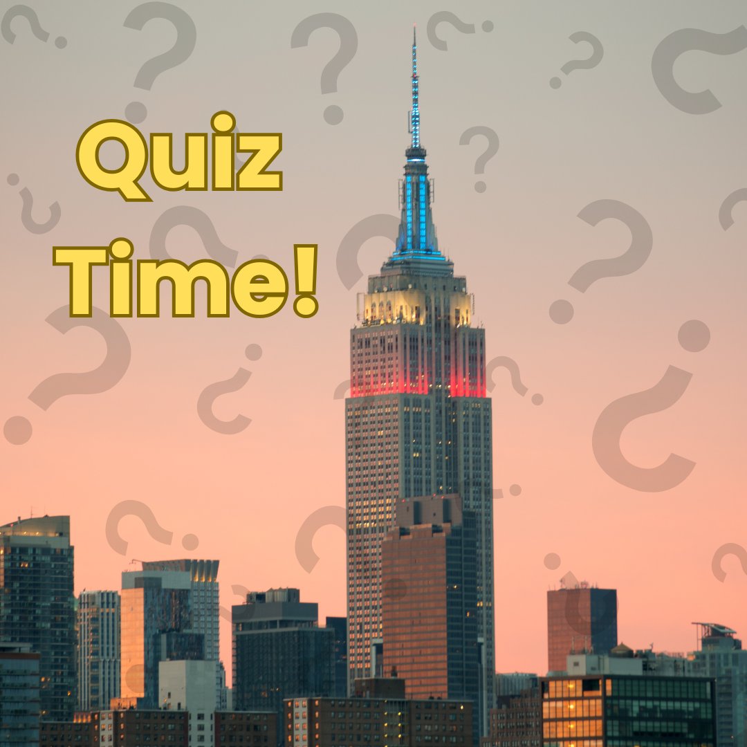 Quiz Time ⚡- NYC Edition

Which iconic building is known as the Empire State Building’s competition?

a) Chrysler Building
b) One World Trade Center
c) The Flatiron Building

Leave your answer in the comments!

#VisitTheUSA