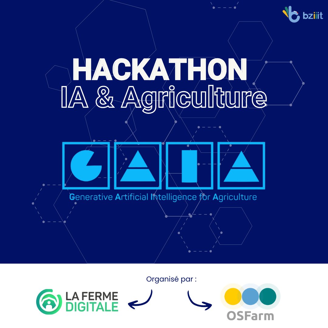 J-1 avant le Hackathon GAIA 2025 ! 🤖

IA et l’agriculture se rencontrent pour imaginer les solutions de demain notamment grâce à certains outils :
<a href="/MistralAI/">Mistral AI</a> , Meta, <a href="/AnthropicAI/">Anthropic</a>, <a href="/OpenAI/">OpenAI</a>, <a href="/deepseek_ai/">DeepSeek</a>, Qwen, <a href="/huggingface/">Hugging Face</a>, Poe, <a href="/perplexity_ai/">Perplexity</a> et bien plus encore !

#bziiit