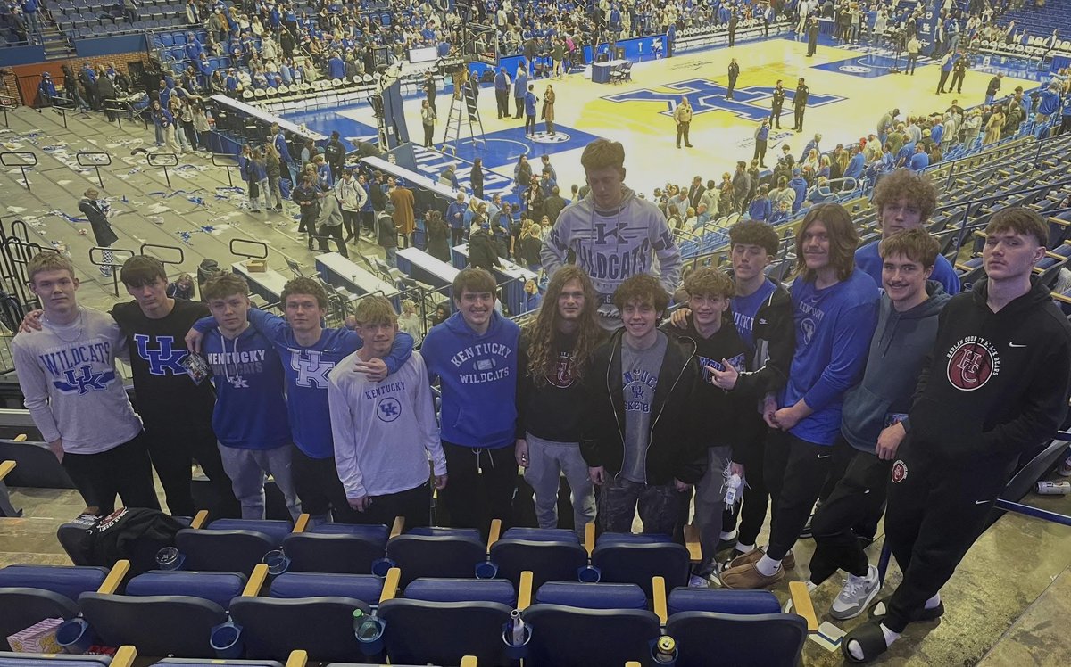 HCBearsBB's tweet image. Our guys had a great time supporting Harlan County’s own last night! 🐻
Keep going @trentnoah2_ ‼️
