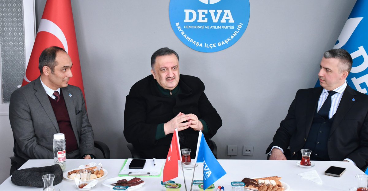 📍DEVA Partisi Bayrampaşa İlçe Başkanlığımızdayız

İstanbul İl Başkanımız Ali Hakan Ağaoğlu ile birlikte Bayrampaşa İlçe Başkanlığımızı ziyaret ederek İlçe Başkanımız Yusuf Çoklar ve kıymetli teşkilat mensuplarımızla bir araya geldik; çalışmalarımıza ilişkin istişarelerde