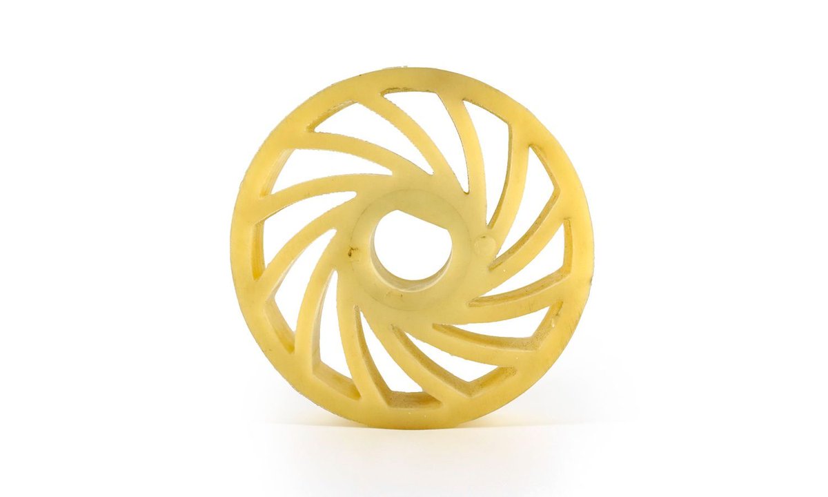 facfox3d's tweet image. Need custom parts? FacFox delivers! Check out this Polyurethane Pressing Wheel for a Printing Machine, made with Reaction Injection Molding (RIM). Fast, precise, &amp;amp; high-quality on-demand manufacturing. 
See more: buff.ly/3CWwtUu
#3Dprinting #RIM #CustomManufacturing