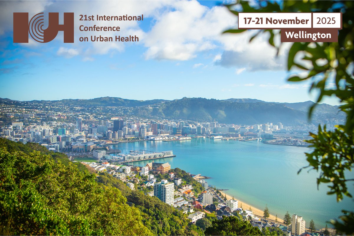 #ICUH25 Call for Papers is officially OPEN!

Join us in Wellington, NZ (Nov. 17-21) to share your work on #urban #health, #climate #resilience &amp; #equity!

Submission deadline: May 17

Learn more &amp; read the full call on our conference website: icuh2025.org/cfp

#UrbanHealth