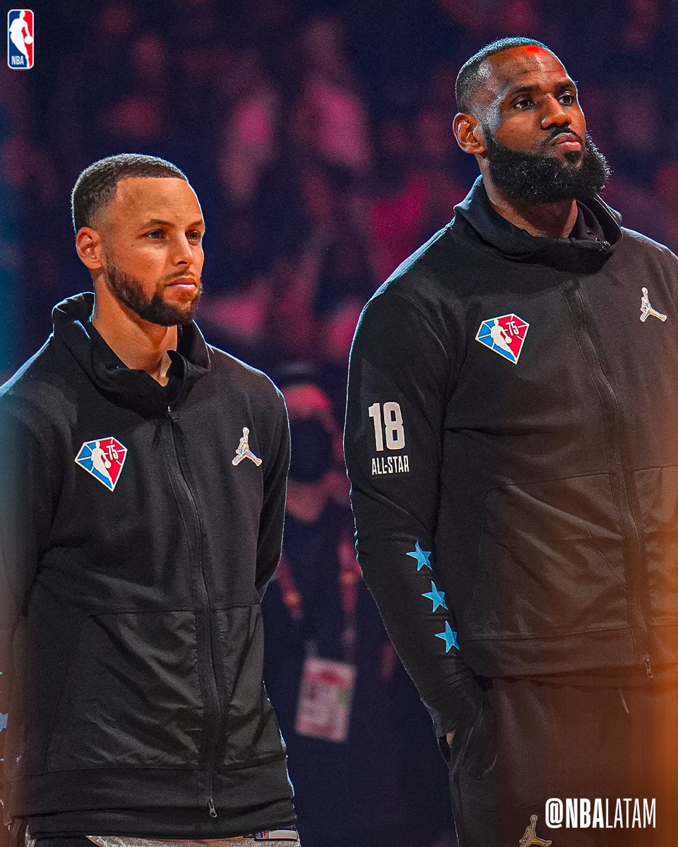 NBALatam's tweet image. La ceremonia de la #NBA75 dejó imágenes para el recuerdo 😍

[20/2/2022]
