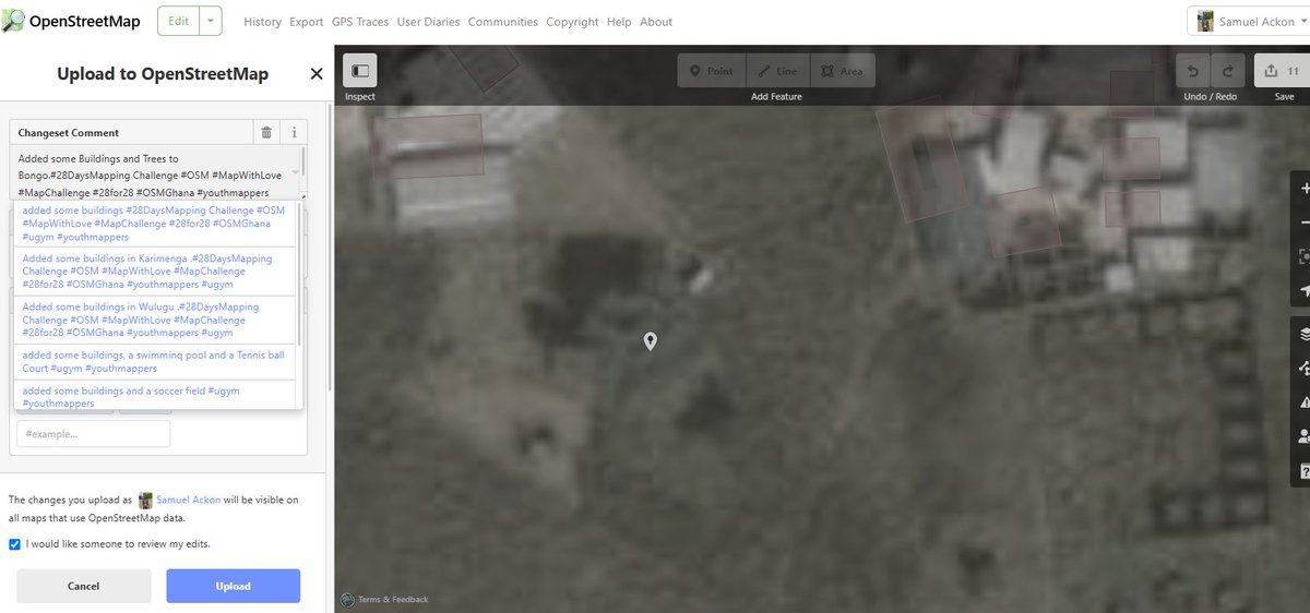 ackon_sam's tweet image. IIt is Day 20 and I am back again 😊. #28DaysMapping Challenge #OSM #MapWithLove #MapChallenge #28for28 #OSMGhana #youthmappers #ugym