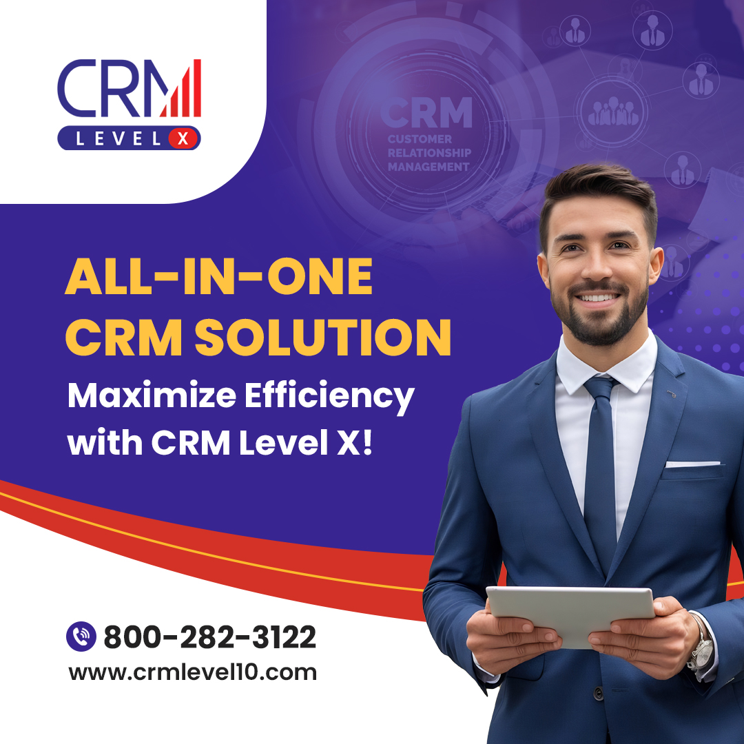 CRMlevel10's tweet image. Streamline operations, enhance customer relationships &amp;amp; drive growth with powerful automation, real-time analytics &amp;amp; seamless integration. Manage leads, track interactions &amp;amp; optimize workflows—all in one place!
crmlevel10.com
#CRMLevelX #AllInOneCRM #BusinessEfficiency