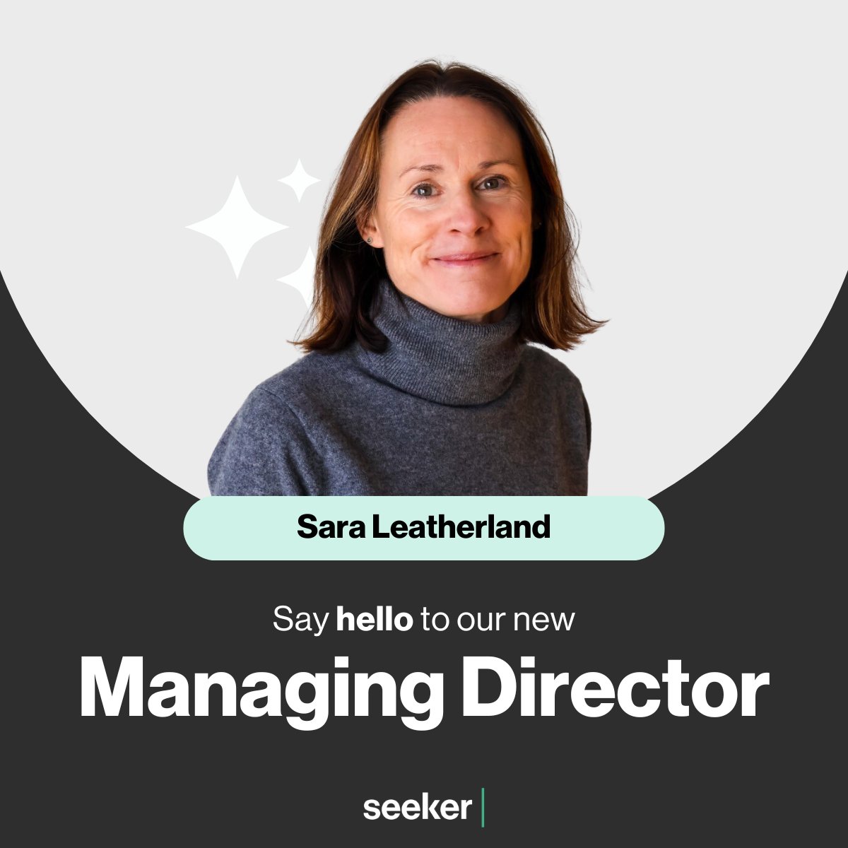 Please give a huge Seeker welcome to Sara!

Boasting a long and varied career spanning tech, AI, and digital, we're thrilled to have her on board, and we can’t wait to see what the future holds!