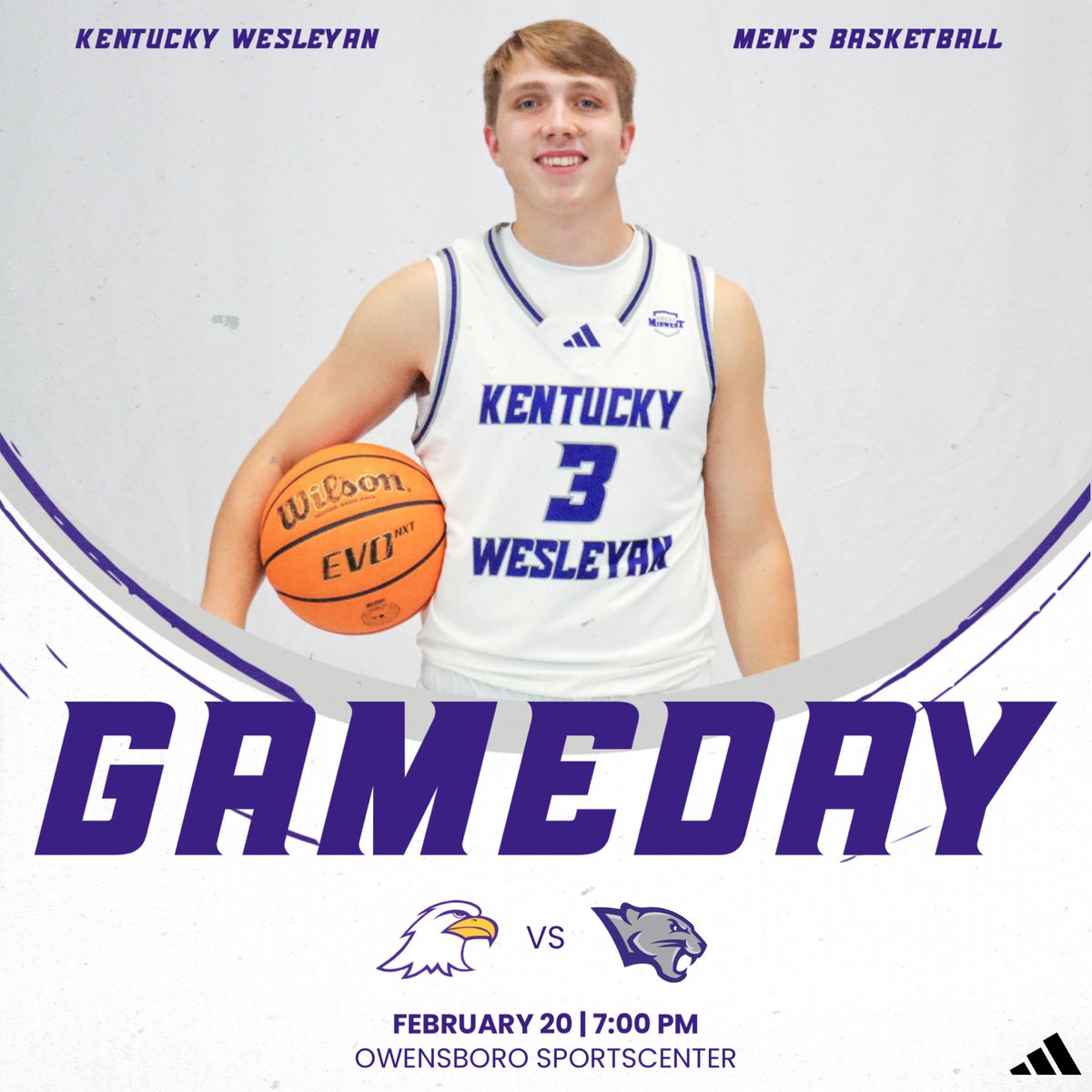 Let’s sweep the Eagles. 

🆚 Ashland 
🕑 7:00 PM
📍 Owensboro Sportscenter 
📺 tinyurl.com/kwt86m5j
📻 tinyurl.com/mry49ccz
📊 tinyurl.com/2kmayphy

#Forward
