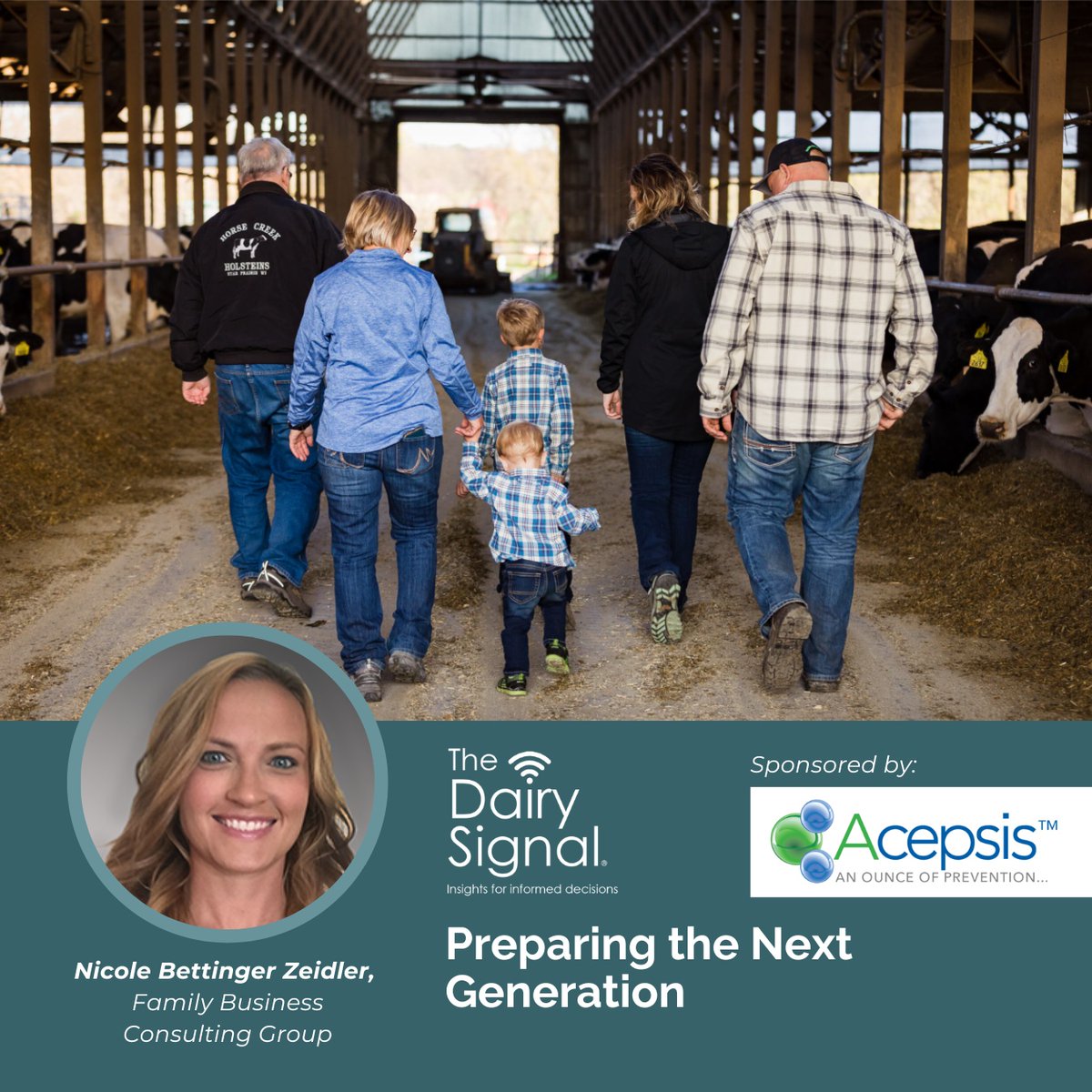 Strong leadership is vital for dairy success. The Dairy Signal welcomes Nicole Bettinger Zeidler to discuss preparing the next generation of leaders. Shape tomorrow's leaders: mediasiteconnect.com/site/pdpw-dair…
