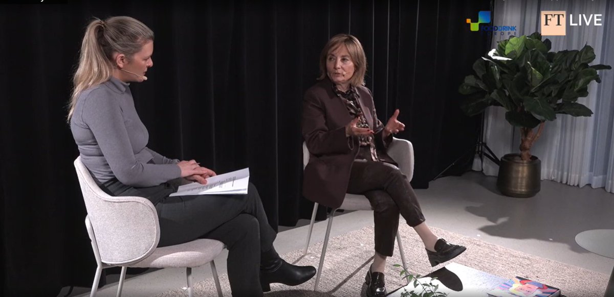 🚜🌱At today’s <a href="/ftlive/">Financial Times Live</a> &amp; <a href="/FoodDrinkEU/">FoodDrinkEurope</a> event, moderated by <a href="/SavageSusannah/">Susannah Savage</a>, I highlighted that agriculture &amp; bioeconomy financing are key priorities for <a href="/EIB/">European Investment Bank</a> Group.

In 2024, we backed the sector with €6.4 billion  to bridge the investment gap👇 

rb.gy/3d22t7