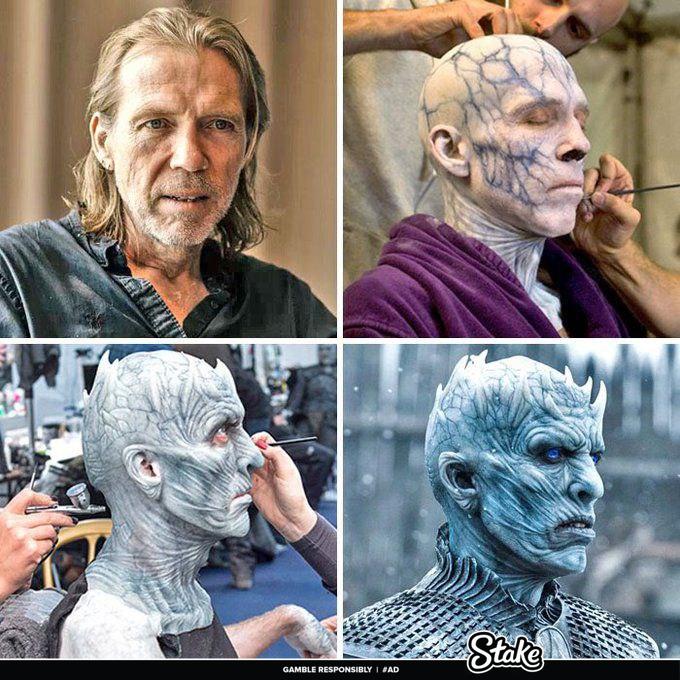 Movie stars before &amp;  after Special Effects. A THREAD 🧵 

1. Richard Brake, Game Of Thrones