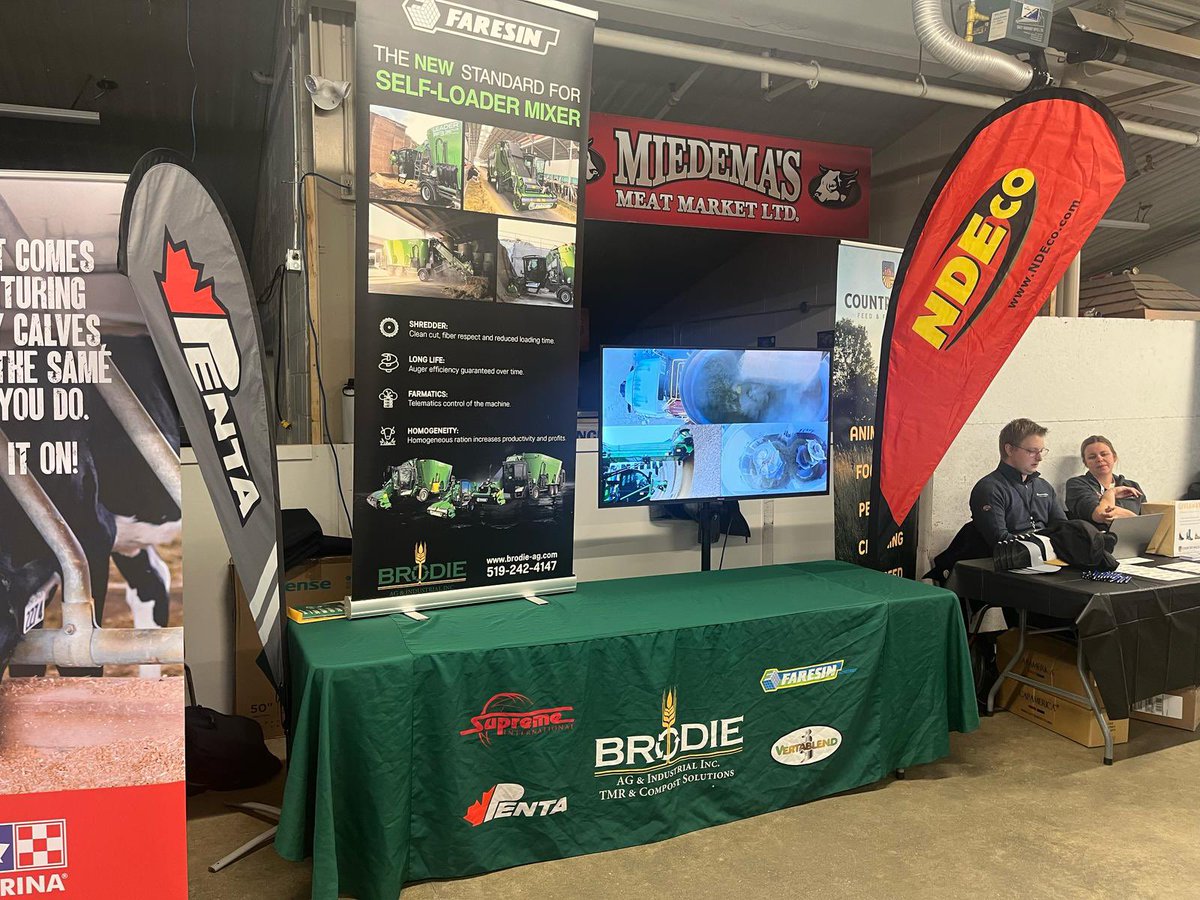 Brodie Ag & Industrial Inc. (@brodieag) on Twitter photo Come see us at the Southwestern Ontario Dairy Symposium today! <a href="/SWODSdairy/">South Western Ontario Dairy Symposium</a> Come see us at the Southwestern Ontario Dairy Symposium today! <a href="/SWODSdairy/">South Western Ontario Dairy Symposium</a>