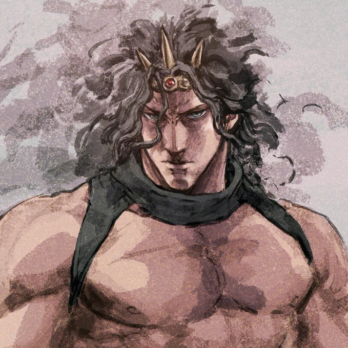 #1日1ラクガキ柱の男達の中で1番好きなヤツが誰か、いつも違う気がする。一番最初はワムウで、エシディシになってカーズになって‥‥今はカーズかなウィンウィン 