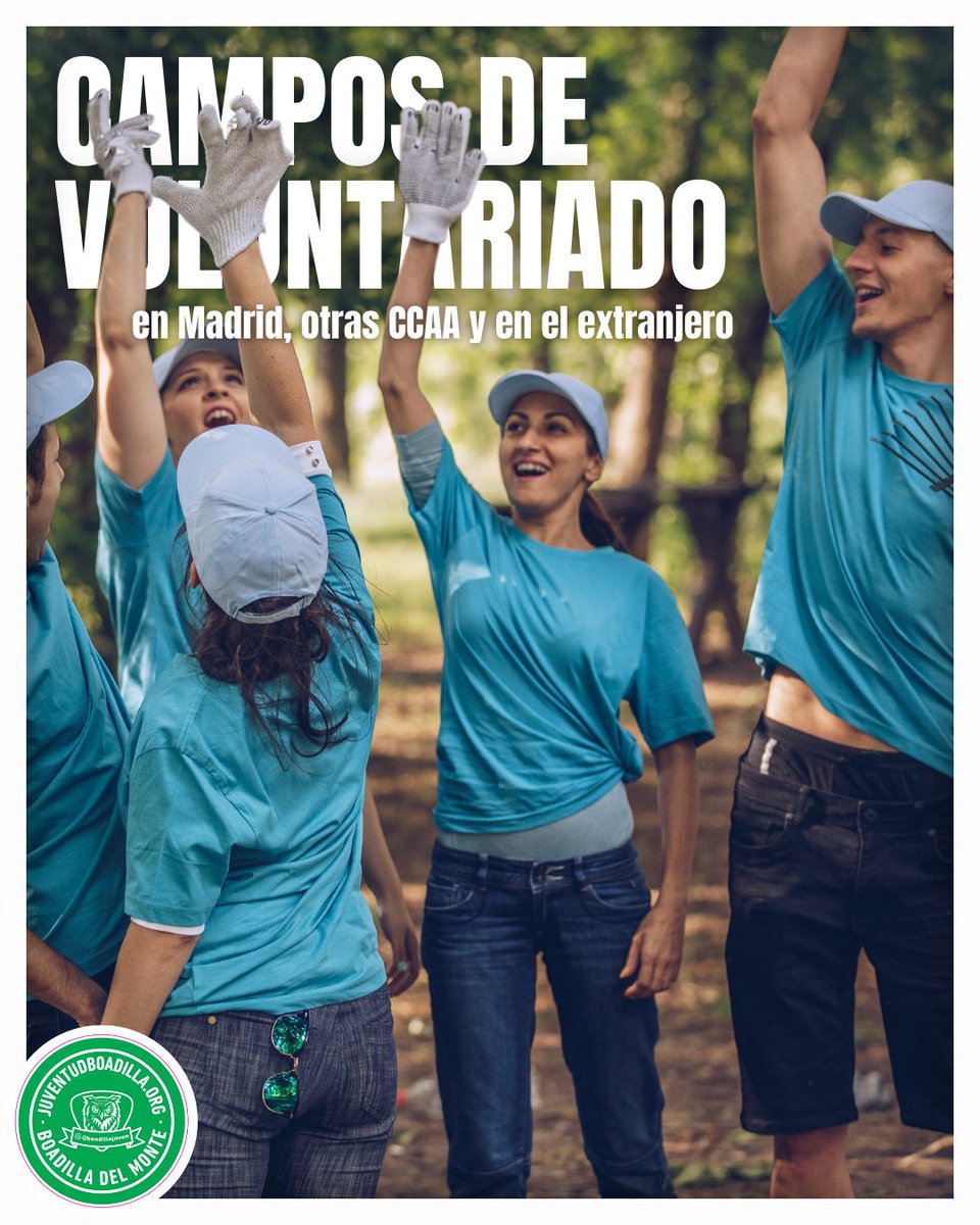📢 ¡Atención, jóvenes voluntarios! 🌍✨  

¡Ya tenemos fechas! 🗓️ La <a href="/juventudcmadrid/">Juventud▪️Comunidad de Madrid</a> abre inscripciones para los Campos de Voluntariado:  

✅ En el extranjero: desde el 3 de marzo 🌎✈️  
✅ En Madrid y otras CCAA: desde el 4 de abril 🏕️🤝  

Una experiencia única para conocer