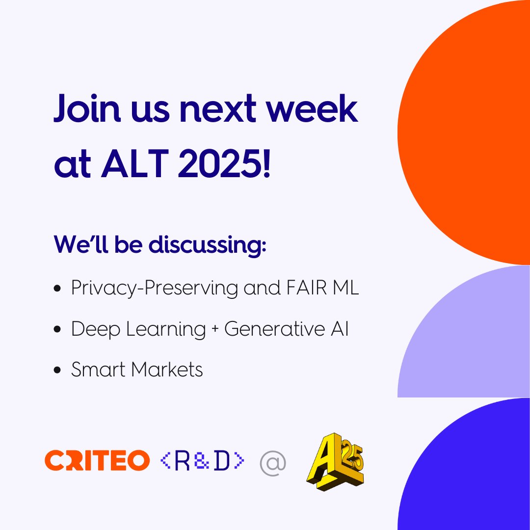 Join us at #ALT2025 next week! 
Exciting conversations and knowledge exchange await. 
Don’t forget to catch up on our key contributions! 🚀