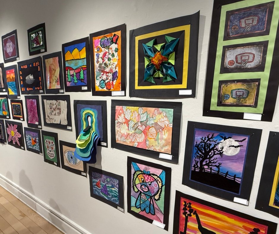 What an incredible showcase of creativity! The D112 Art Show, part of Youth Art Month at The Art Center of HP, features select artwork from K-8 students. Huge thanks to our art teachers for their dedication in highlighting our young artists' talent. Congrats to all! #112leads