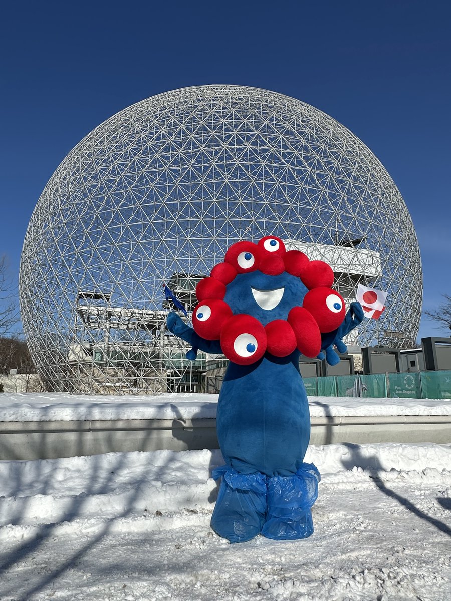 CanadaExpo's tweet photo. Last week, we time-travelled with Myaku-Myaku to explore the iconic Expo 67 site in Montreal, Quebec, Canada! 💫
#Expo67 attracted over 64 million visitors from Canada and beyond, sparking immense pride in Canada's history, achievements, and future! 🇨🇦 https://t.co/fcRe5pTCiG