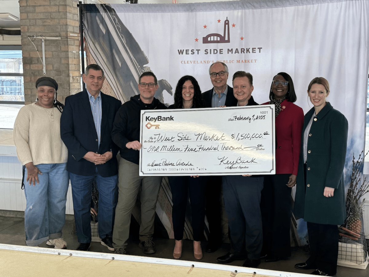 Our $1.5 million donation to West Side Market's Transformation Project will support the renovated East Produce Arcade and funding for food access programs, enhancing fresh produce availability for the Cleveland community. To learn more, visit: bit.ly/4103ZRD