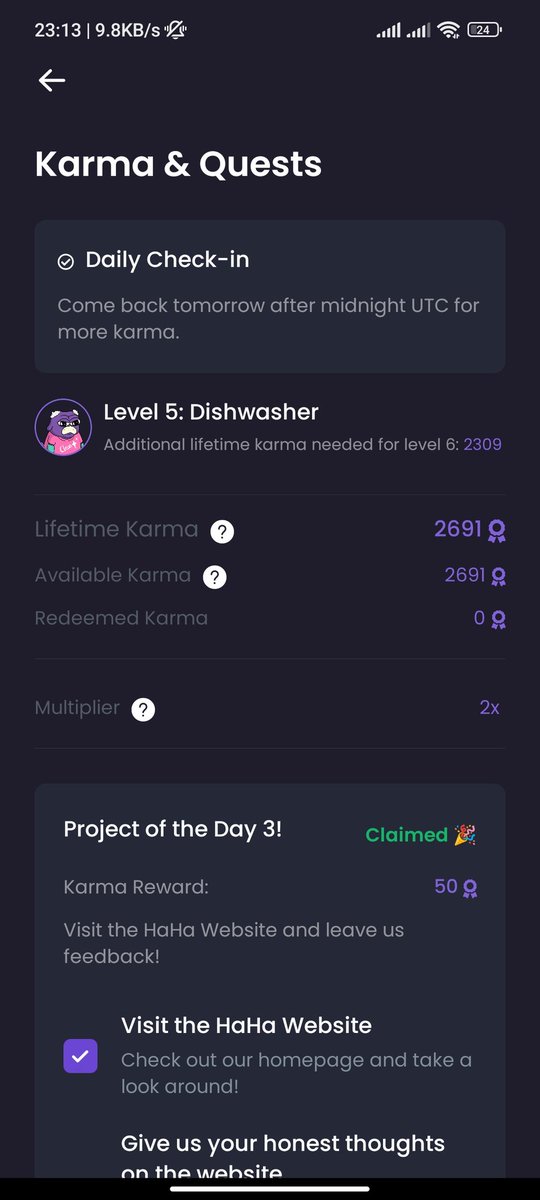 0xe72118E693B7ED5F6e9C2585E879Ff3DA2C9ab29

<a href="/haha_app/">HaHa Wallet 😂</a> 

Thanks 😊