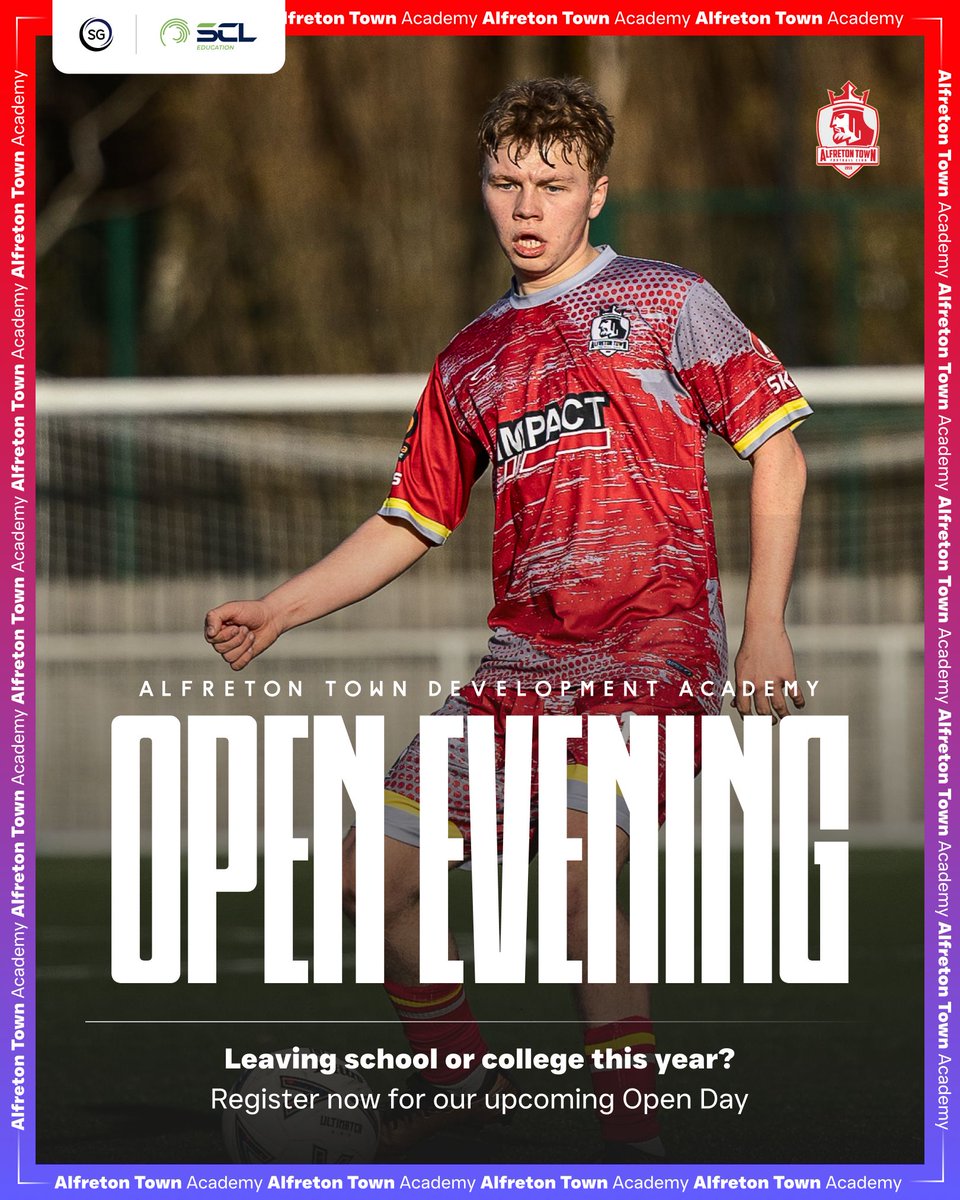 ATFCDevelopment's tweet image. After this weeks trial, attentions now turn to Tuesday's Open Evening. 😁

📲 Register here: buff.ly/48o8C9Y. 
📍 The Jamie Brough Pavilion, Kenbrook Rd, Hucknall
🕧 From 18:30. 

We offer a full-time football education programme (in partnership with SCL).

#ATFC