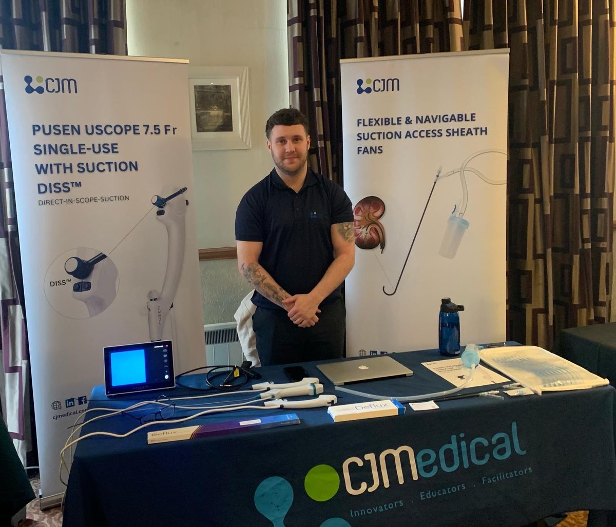 We are at the Macdonal Inchyra hotel in Falkirk for the Scottish Urological Society 2025! Make your way over to see our regional Product Specialist Euan and explore our full #urology range #SUS25