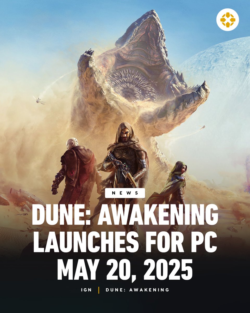 The much-anticipated MMO survival game Dune: Awakening will spice up your PC on May 20, with PS5 and Xbox release dates still unannounced.