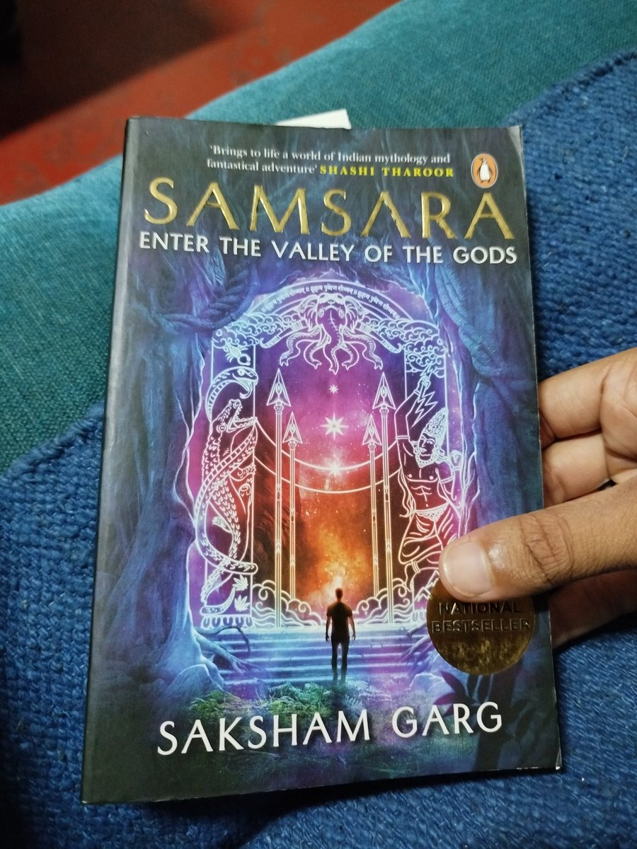 officialakashsk's tweet image. Book 4 - Samsara by Saksham Garg

First time dipping my feet into South Asian-inspired fantasy.
Saksham Garg kills it 🔥 
Can easily see this as a Netflix adaptation.

#bookstagram #booksonx