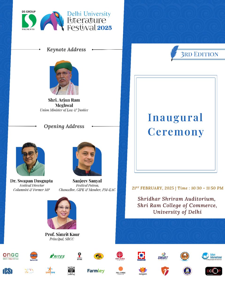 Delhi University Literature Festival tweet media