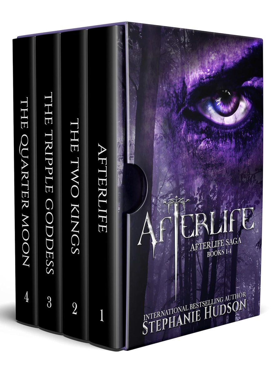 🔥 1.1 MILLION words. 3,300 pages. 4 books. 1 EPIC story. 🔥

Vampires. Demons. Werewolves. Angels. Shifters. Welcome to the Afterlife. 😈✨

The Afterlife Saga Box Set brings you the first 4 books in this unforgettable supernatural series—all in one bundle for an unbeatable
