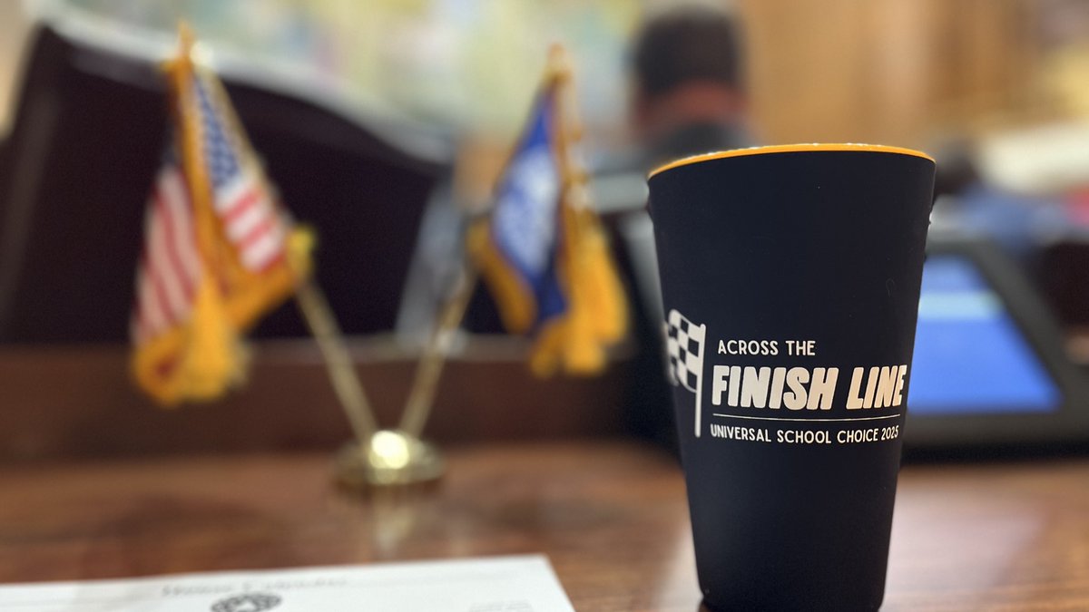 Promises made, promises kept: Today I voted for universal school choice! Every kid deserves to have the best possible education — this will help make that a reality for Hoosiers