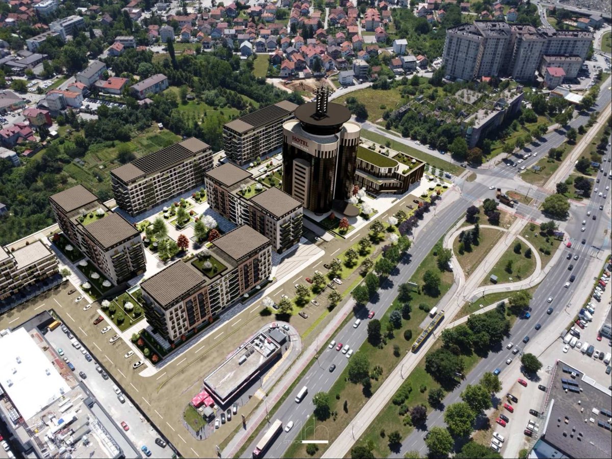 bosnia_online1's tweet image. بدأت الأعمال التحضيرية لإزالة المباني القديمة في الموقع المجاور لفندق رادون بلازا في سراييفو إيذاناً ببدء تنفيذ أحد أكبر مشاريع البناء في #سراييفو
￼تخطط مجموعة آفاز #AVAZ لبناء مجمع سكني وتجاري حديث بمساحة إجمالية قدرها 102 ألف متر مربع والذي سيمتد على مساحة أرض تبلغ 42 ألف متر…