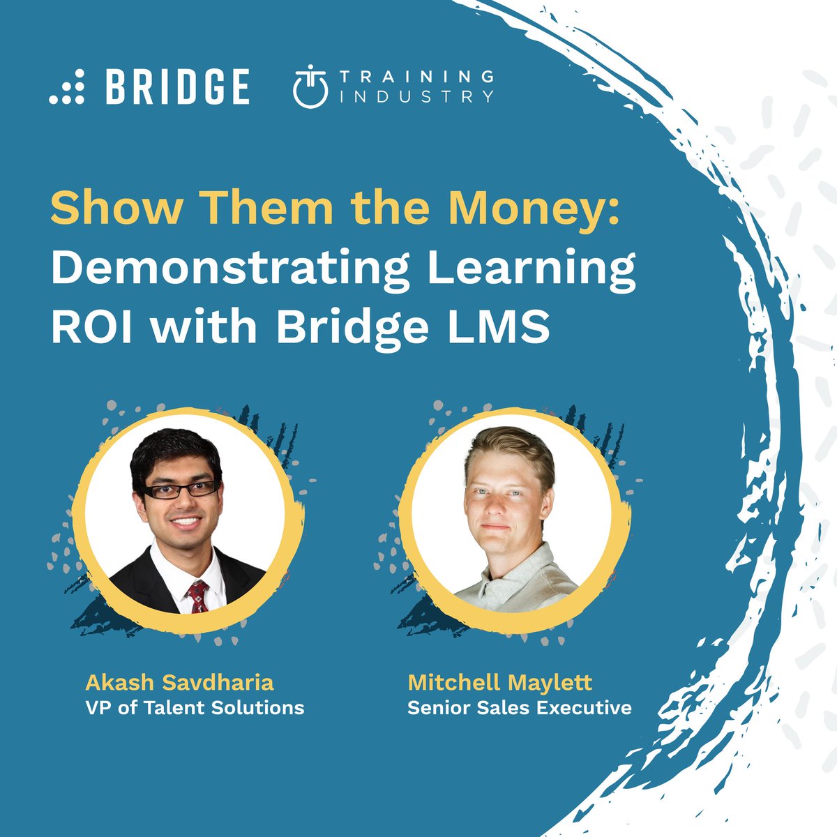 🚨WEBINAR ALERT!🚨 

Join Mitch &amp; Akash on Feb 25 at 1 PM EST to learn how to prove learning ROI, track employee growth, and showcase data that grabs leadership’s attention!

Don't miss out! 👉 bit.ly/4bqMwa5

#LearningROI #EmployeeGrowth #BridgeLMS #LMS #TrainingMatters