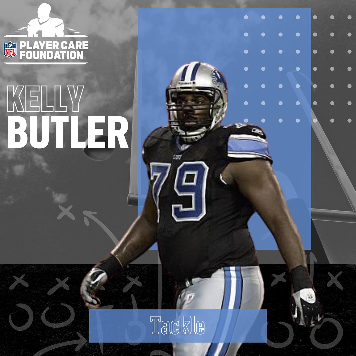 TBT 💪 From protecting QBs on the gridiron to now protecting his community, Kelly Butler’s journey highlights the impact of perseverance and giving back.
At the PCF, we celebrate Legends like Kelly who take the lessons learned on the field and use them to inspire others. #NFLPCF
