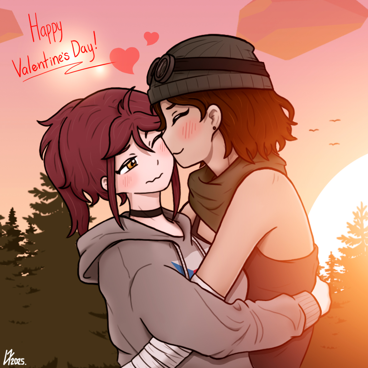 I Know is late but, I love u everyday... 🥰❤️
- Happy together April and May -
Comm for: <a href="/DerEnt32/">Die Ente</a> and <a href="/TheCatfriend/">Basil Cat</a>
#art #Commission